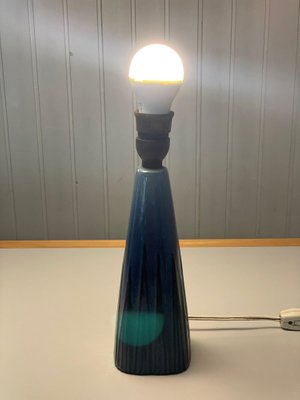 Vintage Danish Ceramic Table Lamp from Søholm, 1960s-WSA-1353565