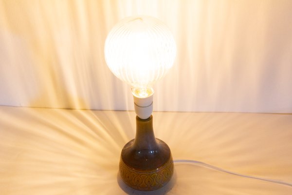 Vintage Danish Ceramic Table Lamp from Søholm, 1960s-WIX-998261