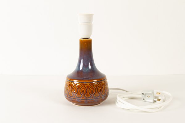 Vintage Danish Ceramic Table Lamp from Søholm, 1960s-WIX-998261