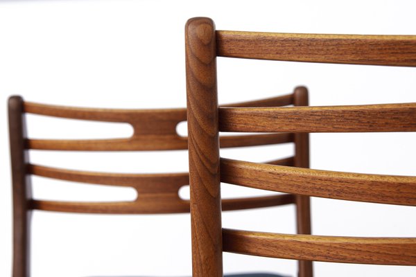 Vintage Danish Chairs in Teak by Johannes Andersen, 1960s, Set of 2-DOM-1727124