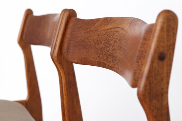 Vintage Danish Chairs in Walnut, 1960s, Set of 2-DOM-1744372