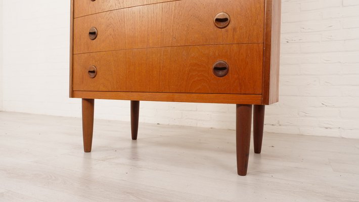 Vintage Danish Chest of 6 Drawers-HPM-1798374