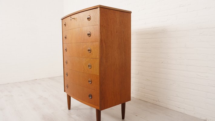 Vintage Danish Chest of 6 Drawers-HPM-1798374