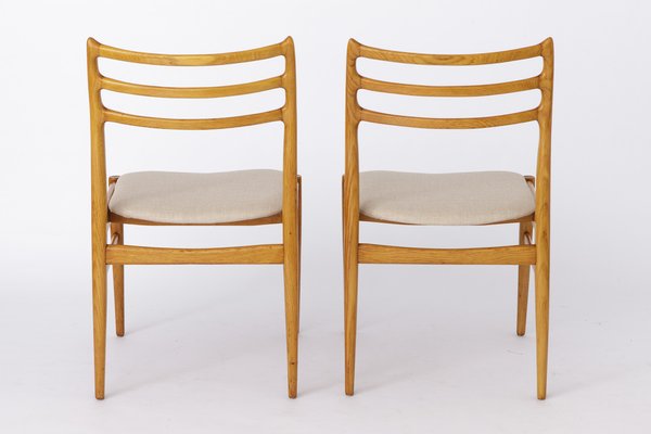 Vintage Danish Dining Chairs, 1960s, Set of 2-DOM-2040526