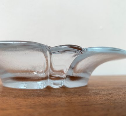 Vintage Danish Glass Bowl from Holmegaard, 1970s-UAH-1355318