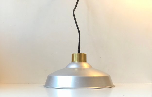 Vintage Danish Industrial Pendant Lamp from NES, 1950s-LCR-736119