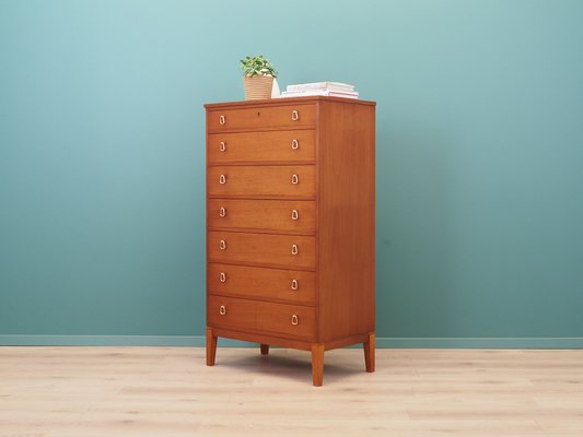 Vintage Danish Mahogany Chest of Drawers, 1970s-VND-2019871