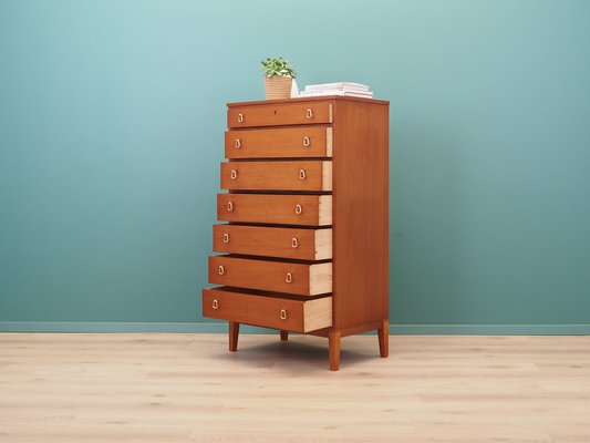 Vintage Danish Mahogany Chest of Drawers, 1970s-VND-2019871