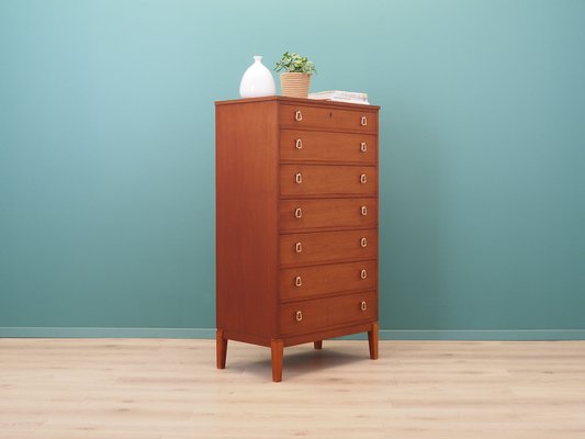 Vintage Danish Mahogany Chest of Drawers, 1970s-VND-2019871