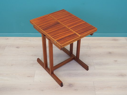 Vintage Danish Mahogany Coffee Table, 1970s-VND-2019839