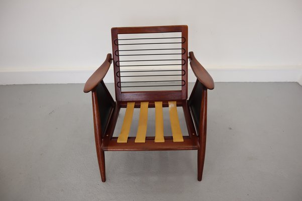 Vintage Danish Modern Lounge Chair, 1960s-JWH-974553