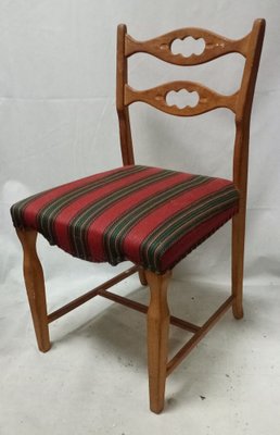 Vintage Danish Oak Chair by Henning Kjaernulf, 1960s-GJF-1807821