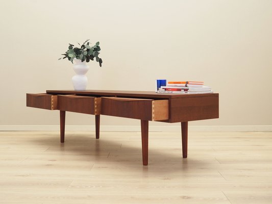 Vintage Danish Oak Lowboard, 1970s-VND-2043017