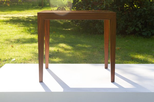 Vintage Danish Rosewood Coffee Table by Severin Hansen from Haslev Møbelsnedkeri, 1960s-WIX-1452647