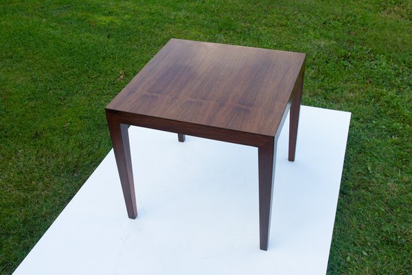 Vintage Danish Rosewood Coffee Table by Severin Hansen from Haslev Møbelsnedkeri, 1960s-WIX-1452647