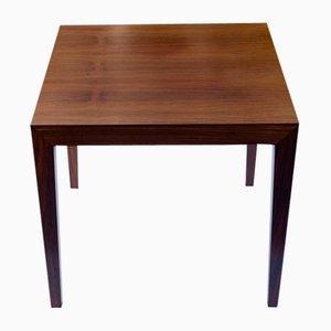 Vintage Danish Rosewood Coffee Table by Severin Hansen from Haslev Møbelsnedkeri, 1960s-WIX-1452647