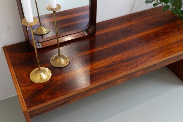 Vintage Danish Rosewood Console Table, 1960s-WIX-1727156