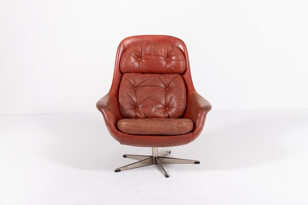 Vintage Danish Swivel Lounge Chair by Henry W. Klein-KMC-2022239