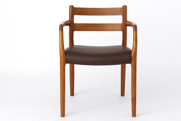 Vintage Danish Teak Armchair #67 by Niels Møller, 1970s-DOM-1773447