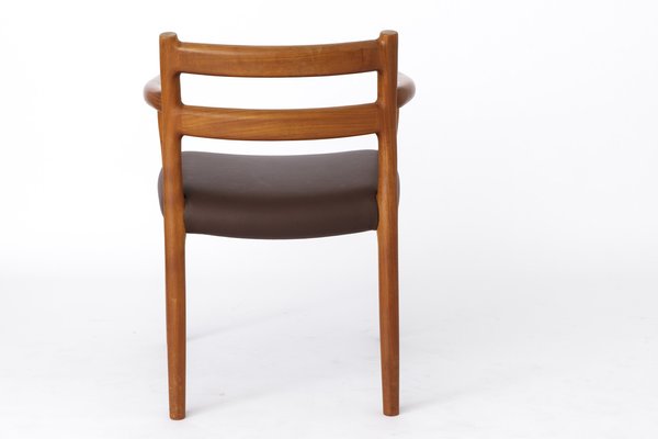 Vintage Danish Teak Armchair #67 by Niels Møller, 1970s-DOM-1773447