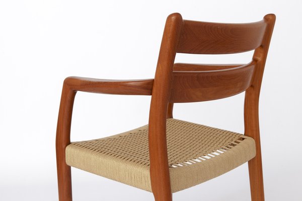 Vintage Danish Teak Armchair from Emc Mobler, 1960s-DOM-1731772