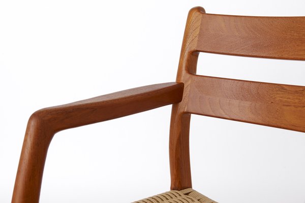 Vintage Danish Teak Armchair from Emc Mobler, 1960s-DOM-1731772