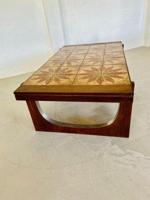 Vintage Danish Teak & Ceramic Coffee Table, 1965-UAY-2031615