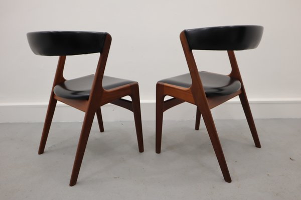 Vintage Danish Teak Chairs, Set of 2-JWH-1153848