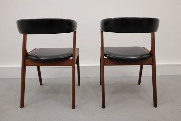 Vintage Danish Teak Chairs, Set of 2-JWH-1153848