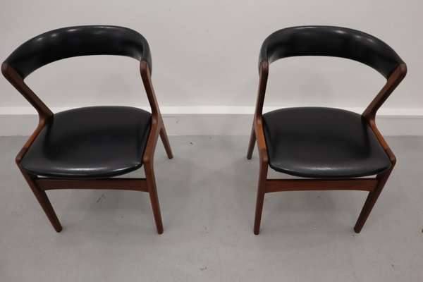 Vintage Danish Teak Chairs, Set of 2-JWH-1153848