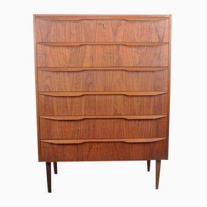 Vintage Danish Teak Chest of Drawers, 1960s-ROJ-2036140