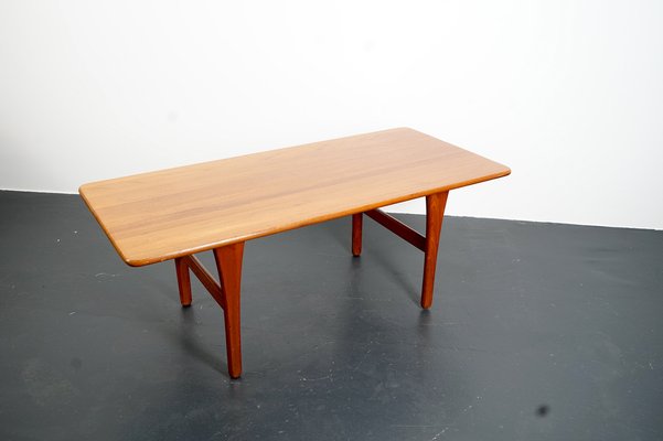 Vintage Danish Teak Coffee Table, 1960s-CIP-968155