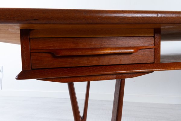 Vintage Danish Teak Coffee Table by E.W. Bach, 1960s-WIX-1109332