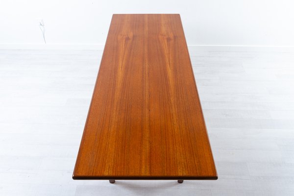 Vintage Danish Teak Coffee Table by E.W. Bach, 1960s-WIX-1109332