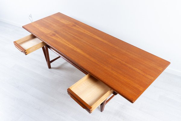 Vintage Danish Teak Coffee Table by E.W. Bach, 1960s-WIX-1109332