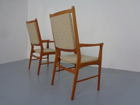 Vintage Danish Teak Dining Armchairs, 1960s, Set of 2-RDW-1303991