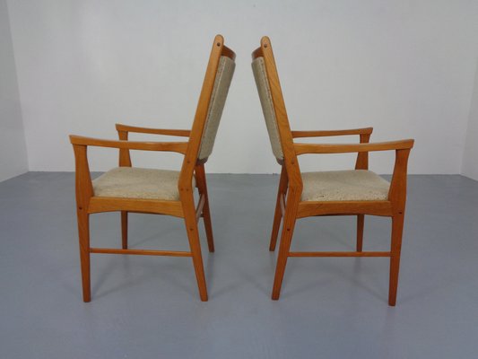 Vintage Danish Teak Dining Armchairs, 1960s, Set of 2-RDW-1303991