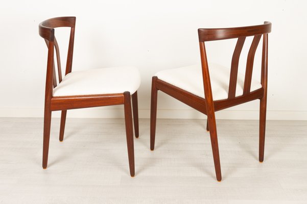 Vintage Danish Teak Dining Chairs 1960s, Set of 2-WIX-1047312