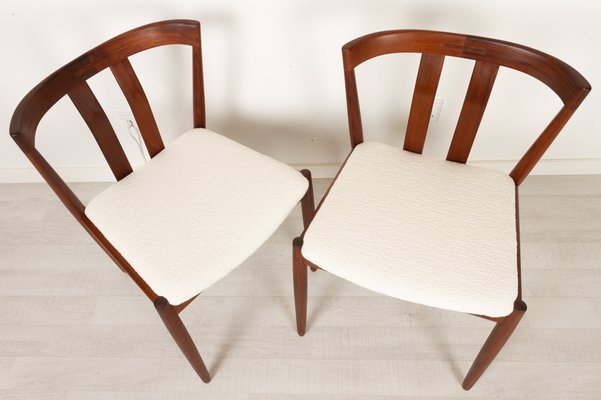 Vintage Danish Teak Dining Chairs 1960s, Set of 2-WIX-1047312