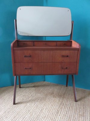 Vintage Danish Teak Dressing Table, 1960s-AC-588316