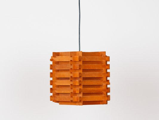 Vintage Danish Teak Lamp, 1970s-QST-2041384