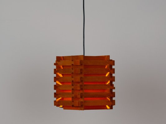 Vintage Danish Teak Lamp, 1970s-QST-2041384