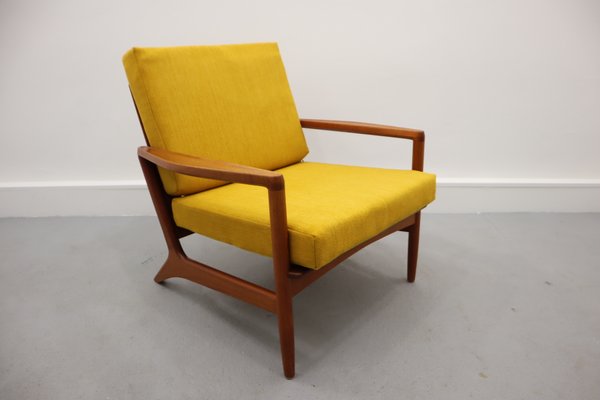 Vintage Danish Teak Lounge Chair, 1970s-JWH-1138908