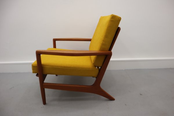 Vintage Danish Teak Lounge Chair, 1970s-JWH-1138908