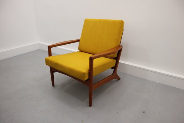 Vintage Danish Teak Lounge Chair, 1970s-JWH-1138908