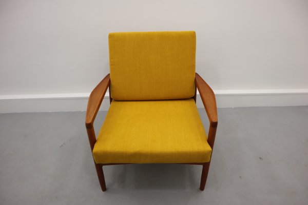 Vintage Danish Teak Lounge Chair, 1970s-JWH-1138908