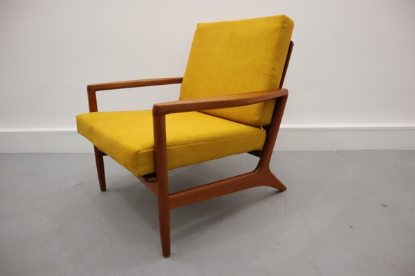 Vintage Danish Teak Lounge Chair, 1970s-JWH-1138908