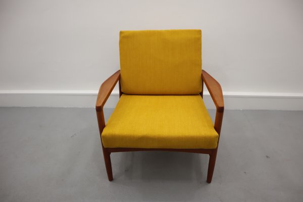 Vintage Danish Teak Lounge Chair, 1970s-JWH-1138908