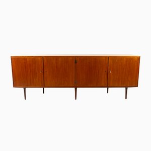 Vintage Danish Teak Low Sideboard from Hundevad & Co, 1960s-WIX-1066590