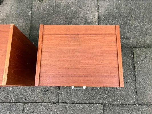 Vintage Danish Teak Nightstands, 1970s, Set of 2-LCR-870445